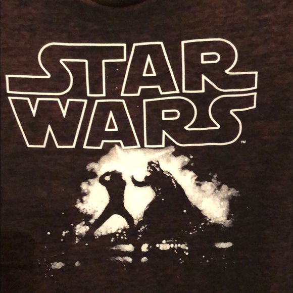 Men’s Star Wars Light Saber Battle T-shirt - Picture 3 of 4